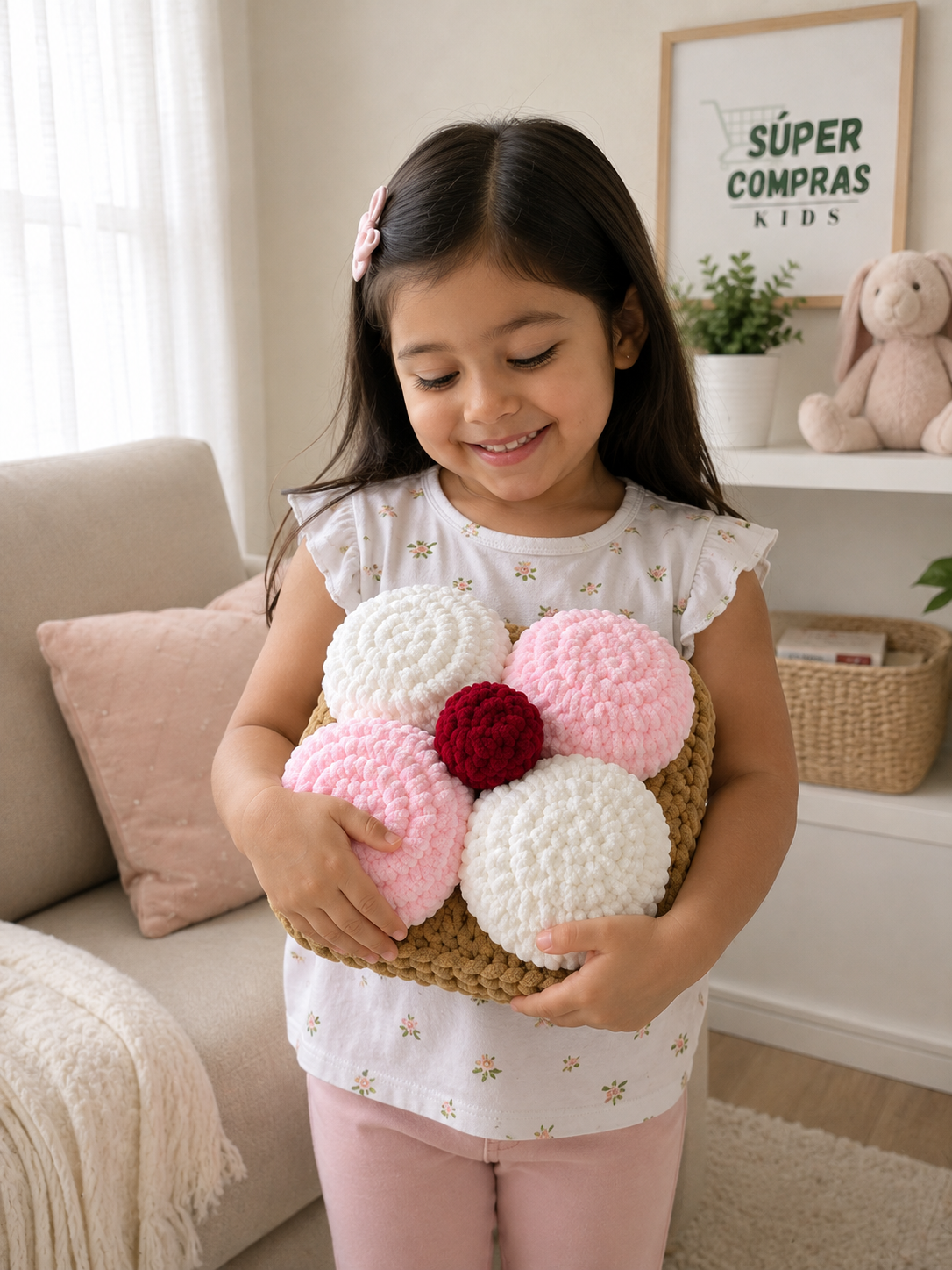 Galletita Sponge de Crochet
