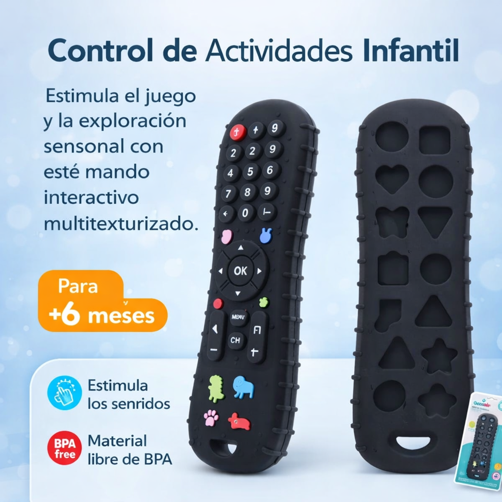 Mordedor de Silicona Control Remoto