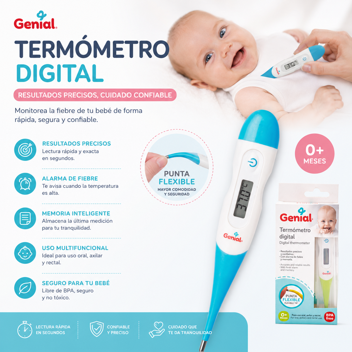 Termómetro Digital Genial