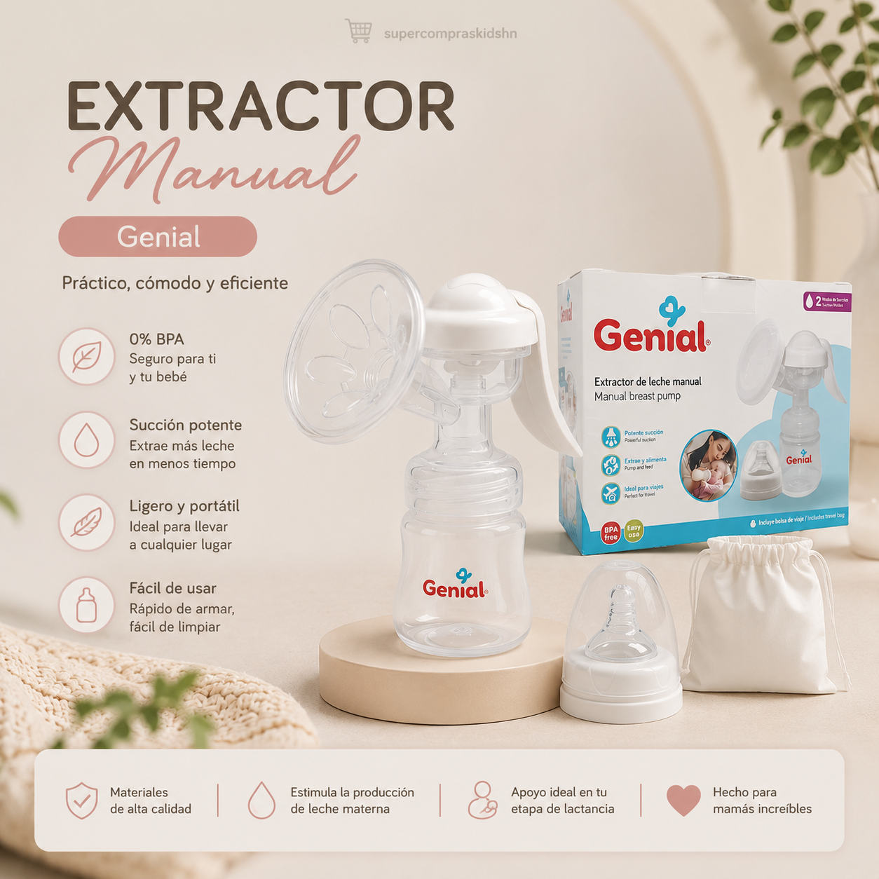 Extractor manual Genial