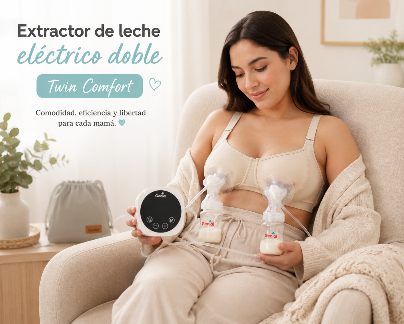 Extractor doble twinconfort