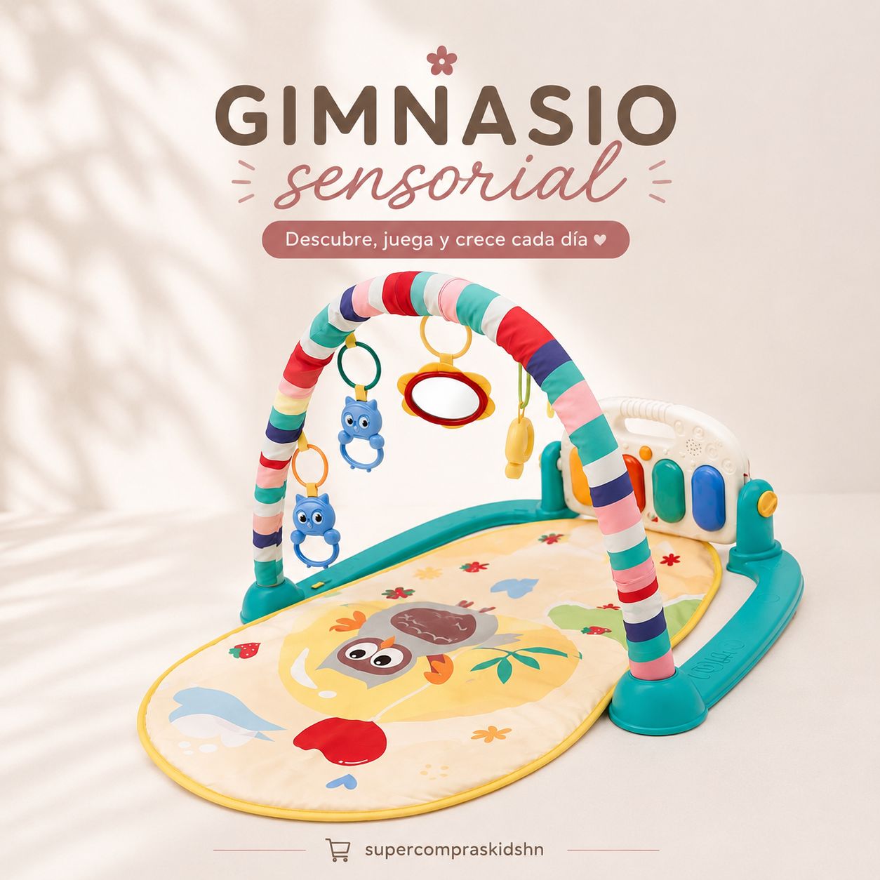 Gimnasio sensorial para bebé
