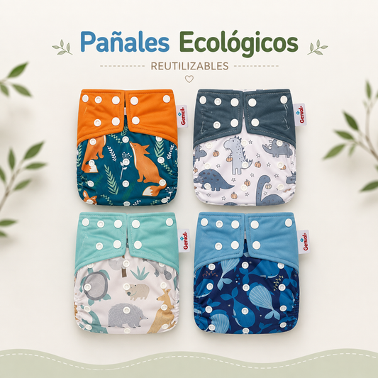 Pañales Ecológicos Reutilizables