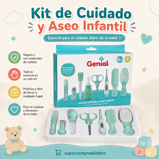 Kit de Cuidado y Aseo Infantil Genial