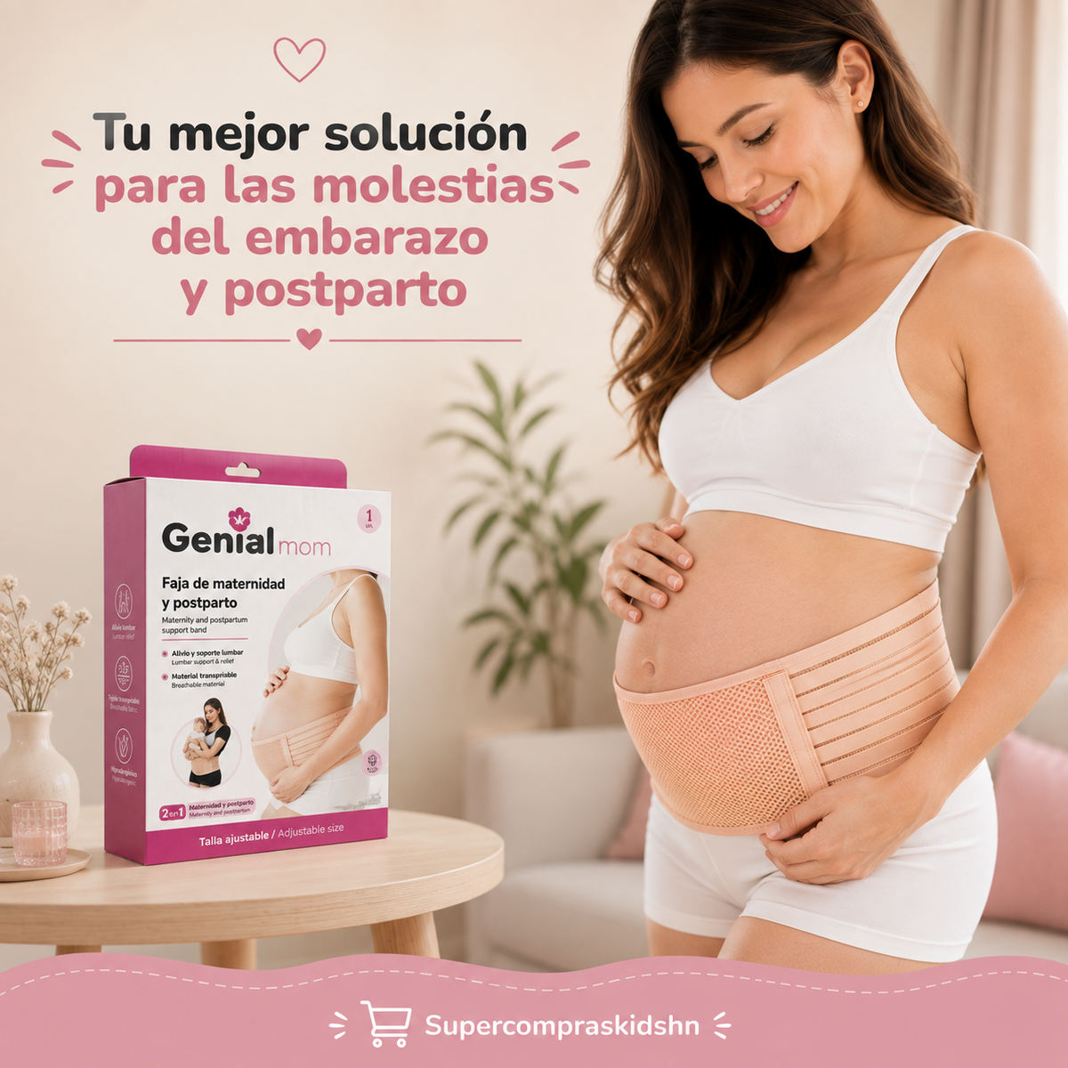 Faja de Maternidad y Postparto Genial Mom