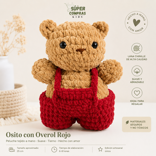 Osito de Crochet Hecho a Mano