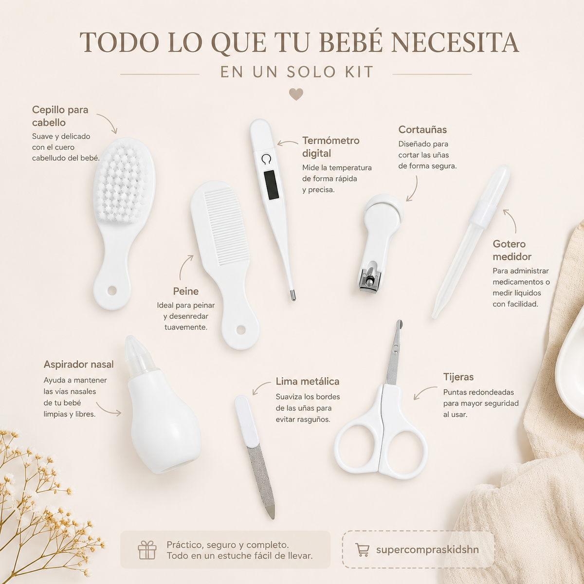 Kit de Cuidado para Bebé