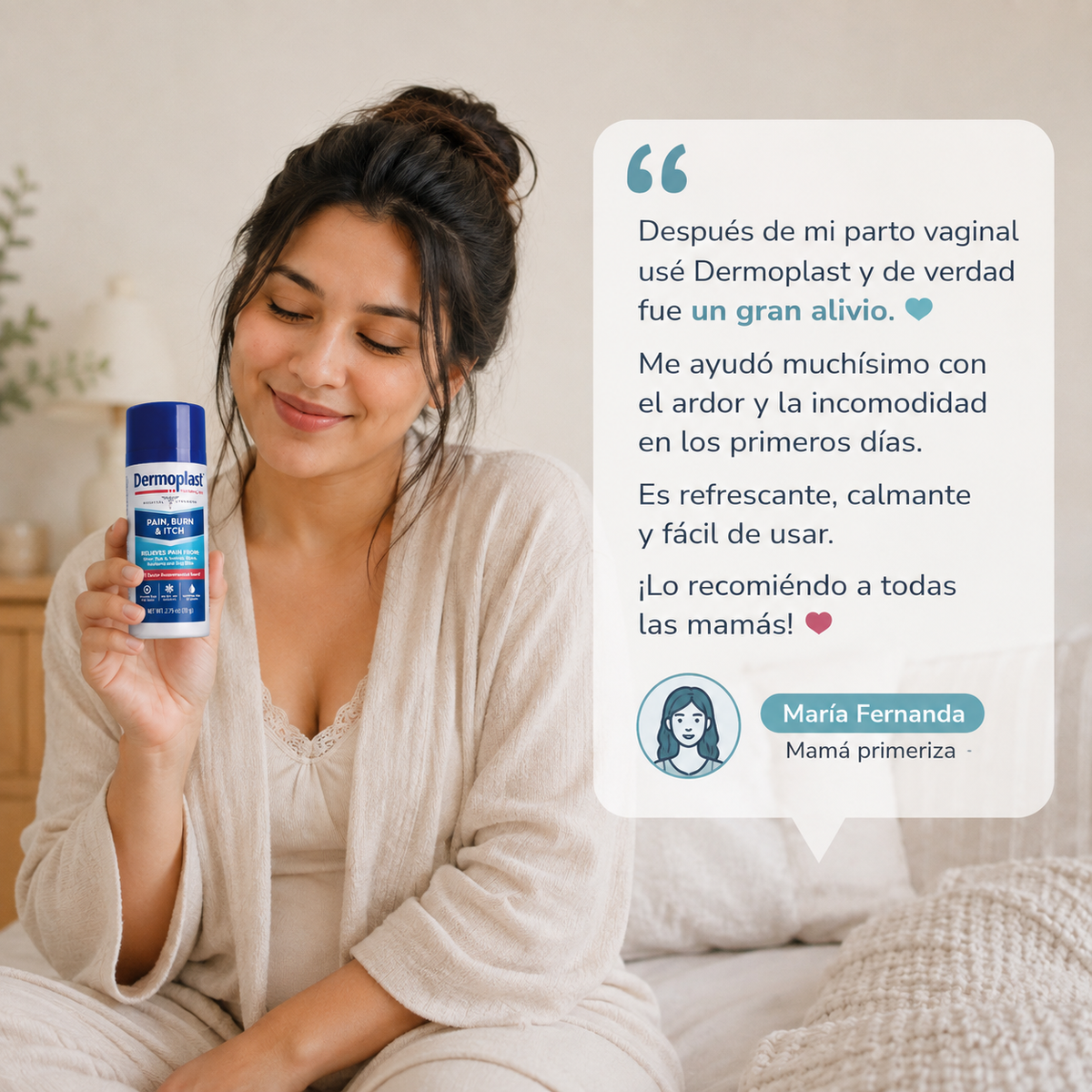 Dermoplast – Alivio para el postparto