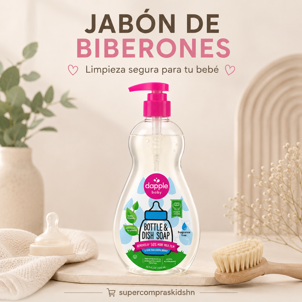 Dapple Baby Bottle & Dish Soap