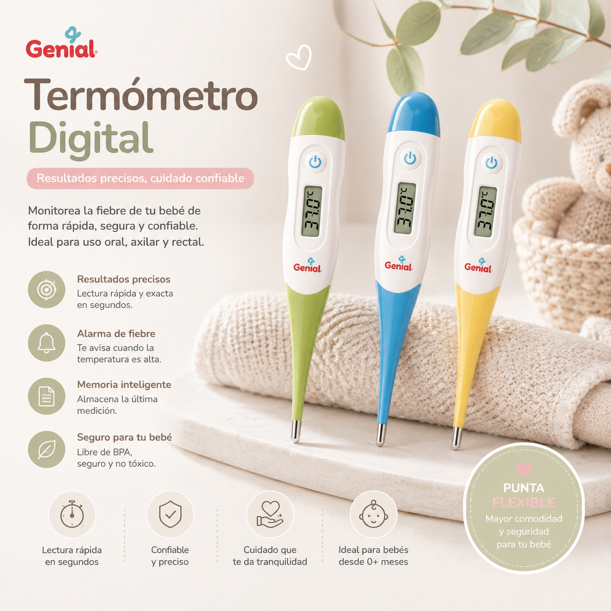 Termómetro Digital Genial