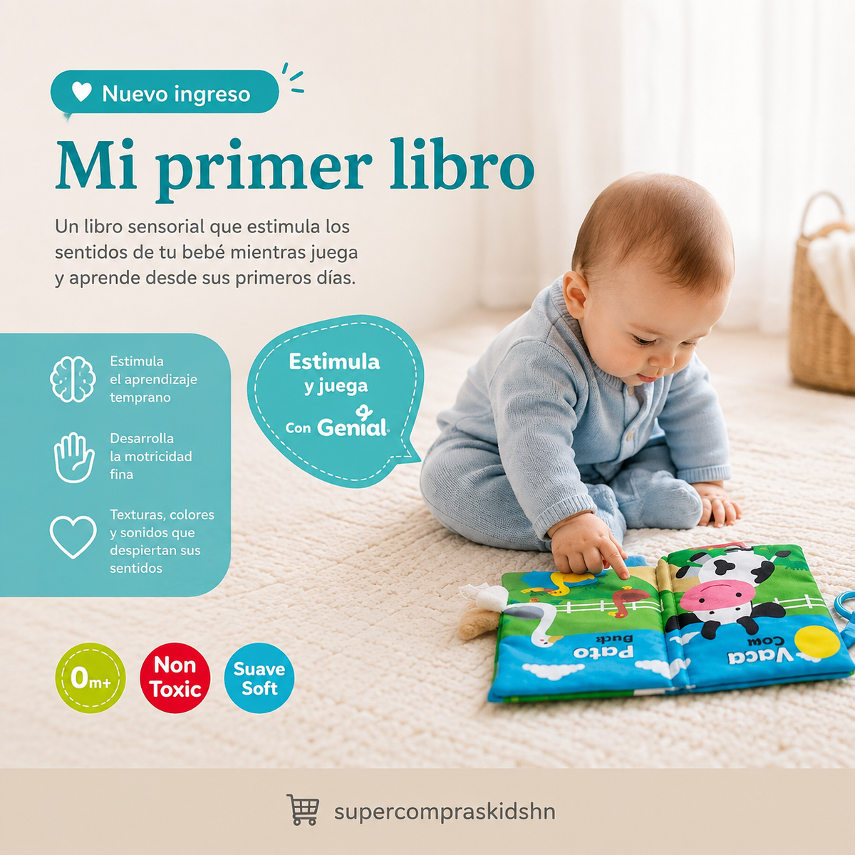 Mi primer libro sensorial