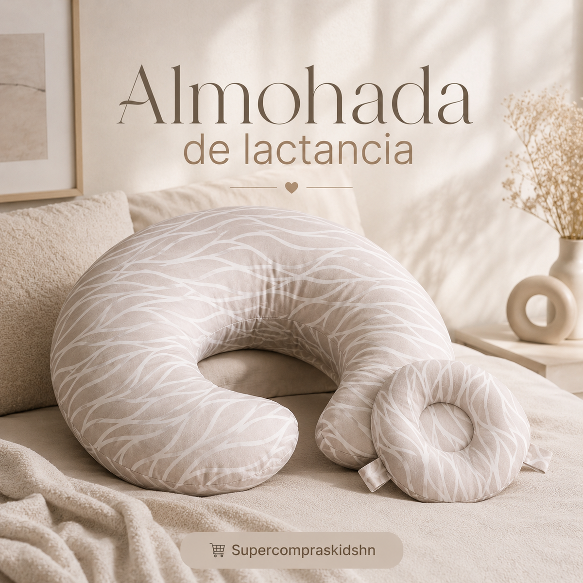Almohada de lactancia multifuncional
