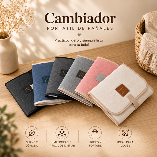 Cambiador Portátil de Pañales