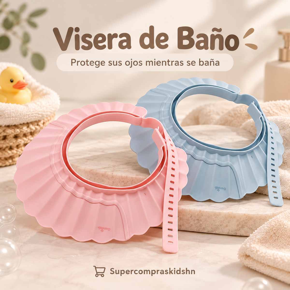 Visera de Baño para Bebé