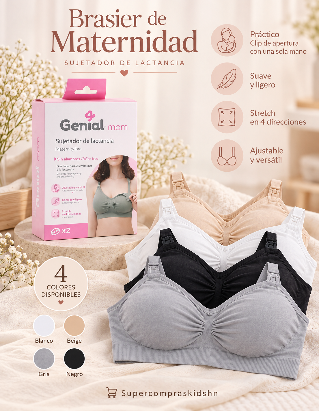 Brasier de Maternidad Genial Mom