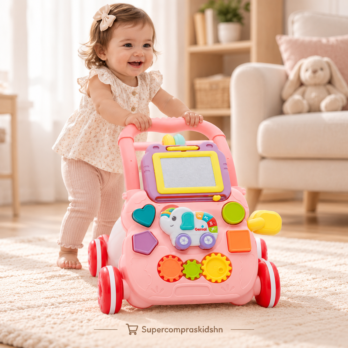 Walk & Play Genial Sensory – Andador y centro de actividade