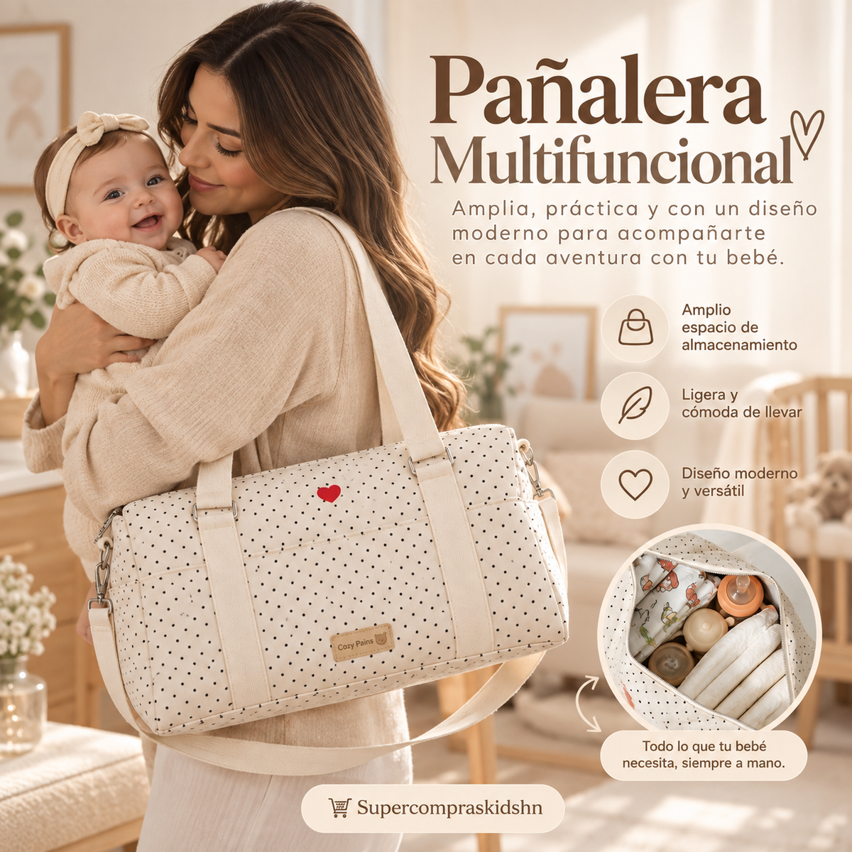 Pañalera Multifuncional