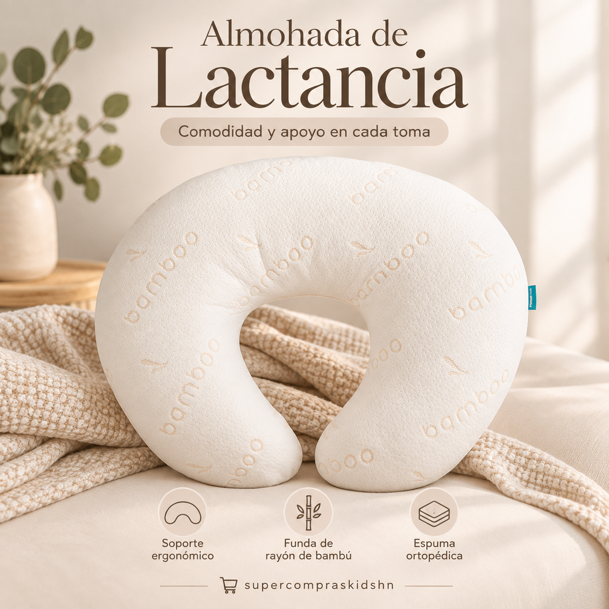 Almohada de Lactancia Premium Baby